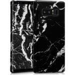 KW Slim Fit Gel Case Marble (43282.01) Θήκη Σιλικόνης Μαύρη / Λευκή  (Samsung Galaxy Note 8)