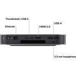 Apple Mac Mini (M1/8GB/256GB SSD/macOS Big Sur 11.0) MGNR3 Silver - Image 2