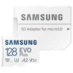Samsung Evo Plus (2024) microSDXC 128GB Class 10 U3 V30 A2 with Adapter - Image 2