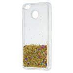 Forcell Liquid Glitter Sand & Stars TPU Case Θήκη με Χρυσόσκονη Gold (Xiaomi Mi A1 / 5X) - Image 2