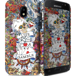 i-Paint Hard Back Case - Tattoo (Samsung Galaxy J3 2017)