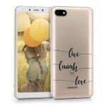 KW Slim Fit Gel Case Live Laugh Love (45587.01) Θήκη Σιλικόνης (Xiaomi Redmi 6A)