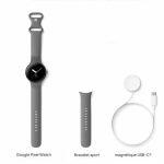 ΒΙΤΡΙΝΑΣ – Google Pixel Watch Stainless Steel 41mm Polished Silver case/Chalk Active band - Image 4