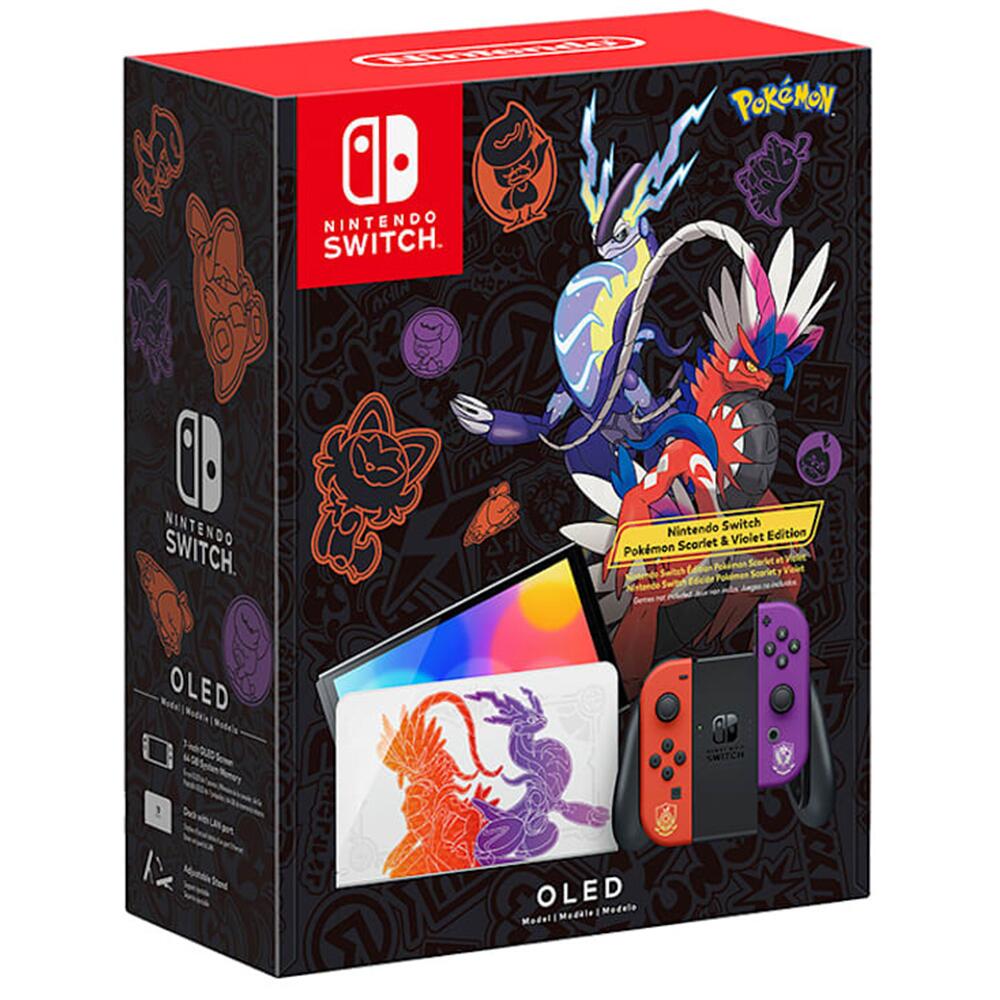 Nintendo Switch_ OLED Model Pokémon Scarlet & Violet Edition Nintendo Switch OLED 64GB Pokémon Scarlet & Violet Edition - Image 1