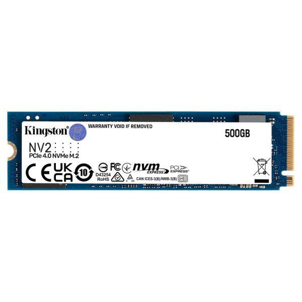 Kingston NV2 SSD 500GB M.2 NVMe PCI Express 4.0