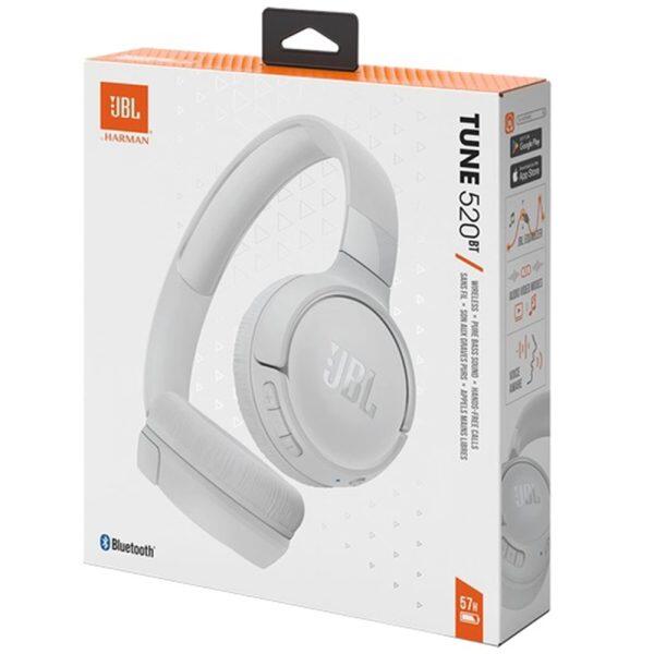 JBL Tune T520BT Ασύρματα Bluetooth Ακουστικά White