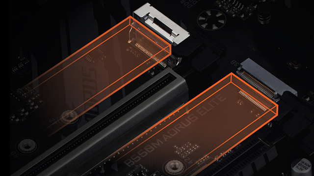 Gigabyte B550M Aorus Elite Motherboard Micro ATX με AMD AM4 Socket_4