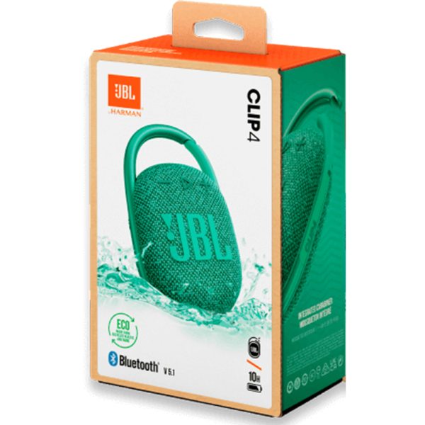 JBL Clip 4 Wireless Bluetooth Speaker Eco Green
