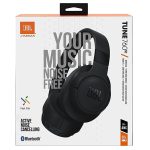 JBL Tune 760NC Ασύρματα/Ενσύρματα Ακουστικά Black