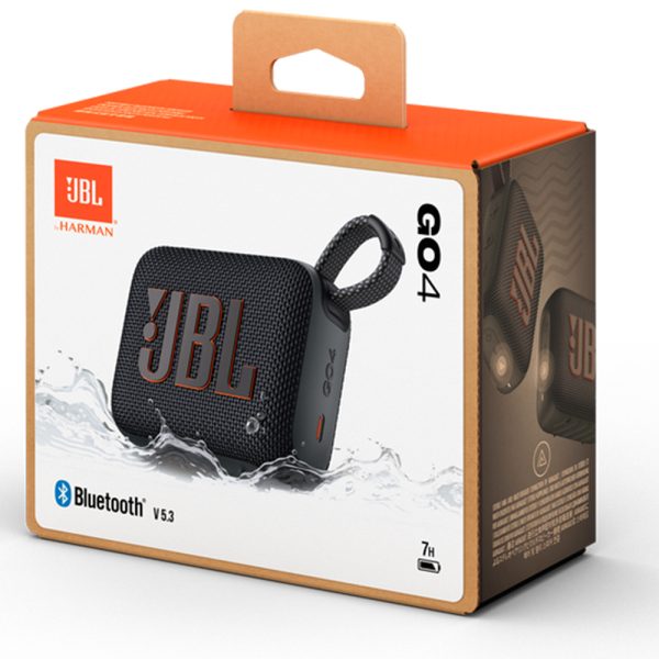 JBL Go 4 Wireless Bluetooth Speaker Black