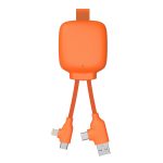 Xoopar Gamma Lite GRS Power Bank 3.000mAh & Multi USB Cable Orange