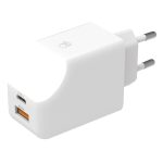 Xoopar Ice-G Gan charger GRS 65W 1xUSB A & 1xUSB C & Torch White