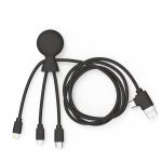Xoopar Mr.Bio Long GRS Eco Friendly USB Cable 1.0m Black