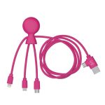 Xoopar Mr.Bio Long GRS Eco Friendly USB Cable 1.0m Pink