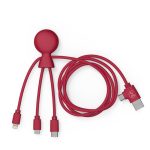 Xoopar Mr.Bio Long GRS Eco Friendly USB Cable 1.0m Red