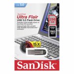 Sandisk Ultra Flair 256GB USB 3.0 Stick Black