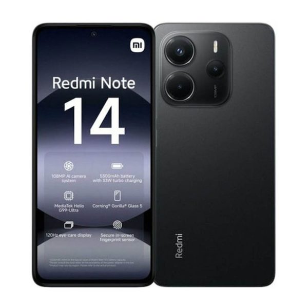ΒΙΤΡΙΝΑΣ – Xiaomi Redmi Note 14 4G NFC 8/256GB Dual Sim Midnight Black Global Edition