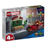 Lego Marvel Iron Man with Bike and the Hulk 76287