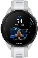 Garmin Forerunner 165 43mm Αδιάβροχο Smartwatch με Παλμογράφο Mist Gray/Whitestone - Image 3