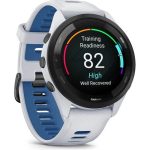 Garmin Forerunner 265 46mm Αδιάβροχο Smartwatch με Παλμογράφο Whitestone/Tidal Blue - Image 2