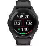 Garmin Forerunner 265 46mm Αδιάβροχο Smartwatch με Παλμογράφο Black/Powder Gray