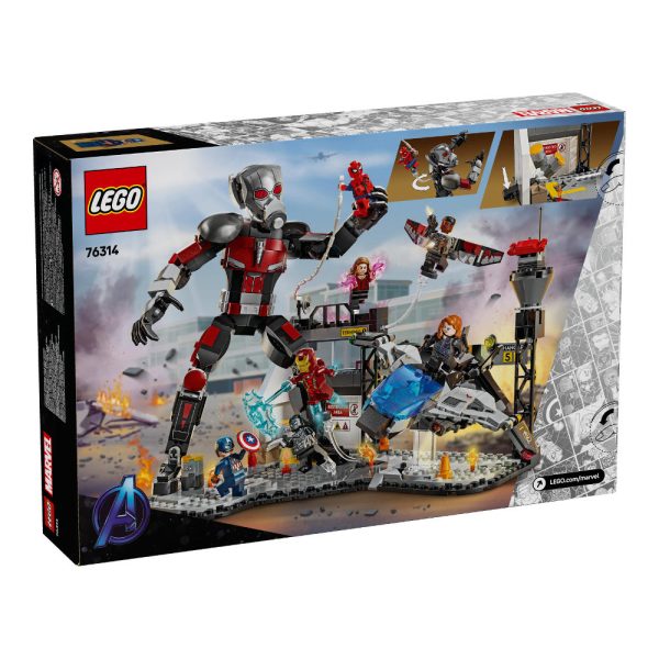 Lego Super Heroes Captain America Civil War Action Battle 76314