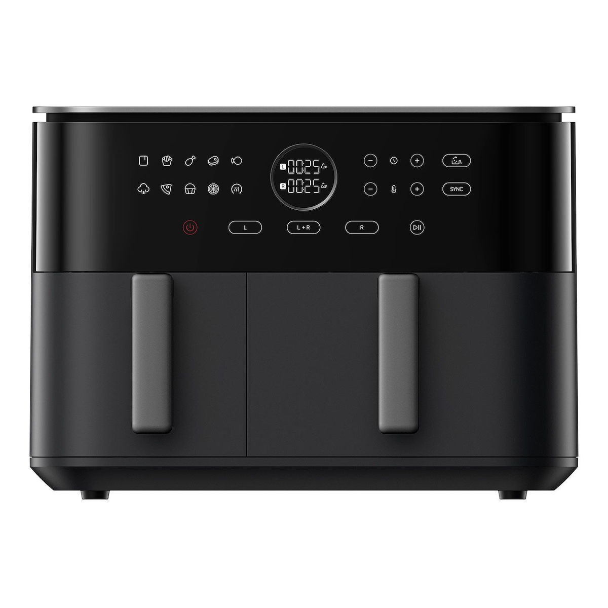 10l Xiaomi Dual Zone Air Fryer με Διπλό Αποσπώμενο Κάδο 10lt Γκρι - Image 1