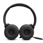 JBL Tune 520C Wired On-Ear Headphones Black - Image 3