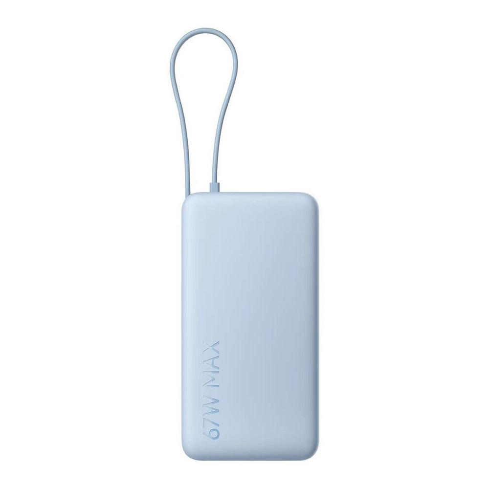 DR737844-1 Xiaomi Power Bank 20000 67W με Θύρα USB-C και USB-A Ice Blu - Image 1