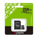 Kingston Canvas Select Plus microSDHC 256GB με αντάπτορα