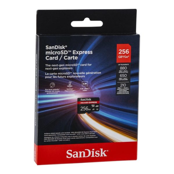 Sandisk Switch microSDXC 256GB U3 A1 UHS-I 880MB/s
