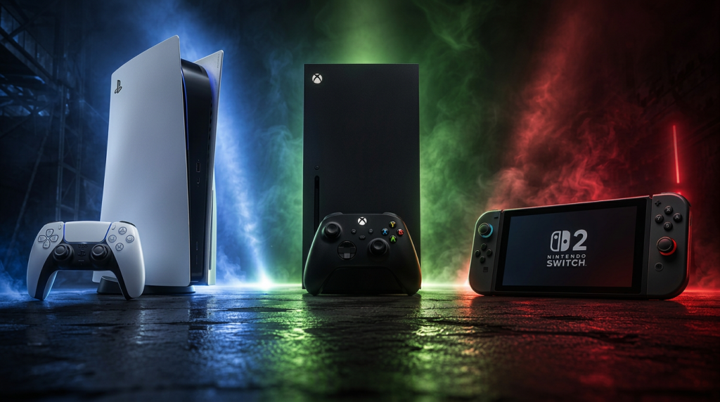 PS5, Xbox Series X και Nintendo Switch 2